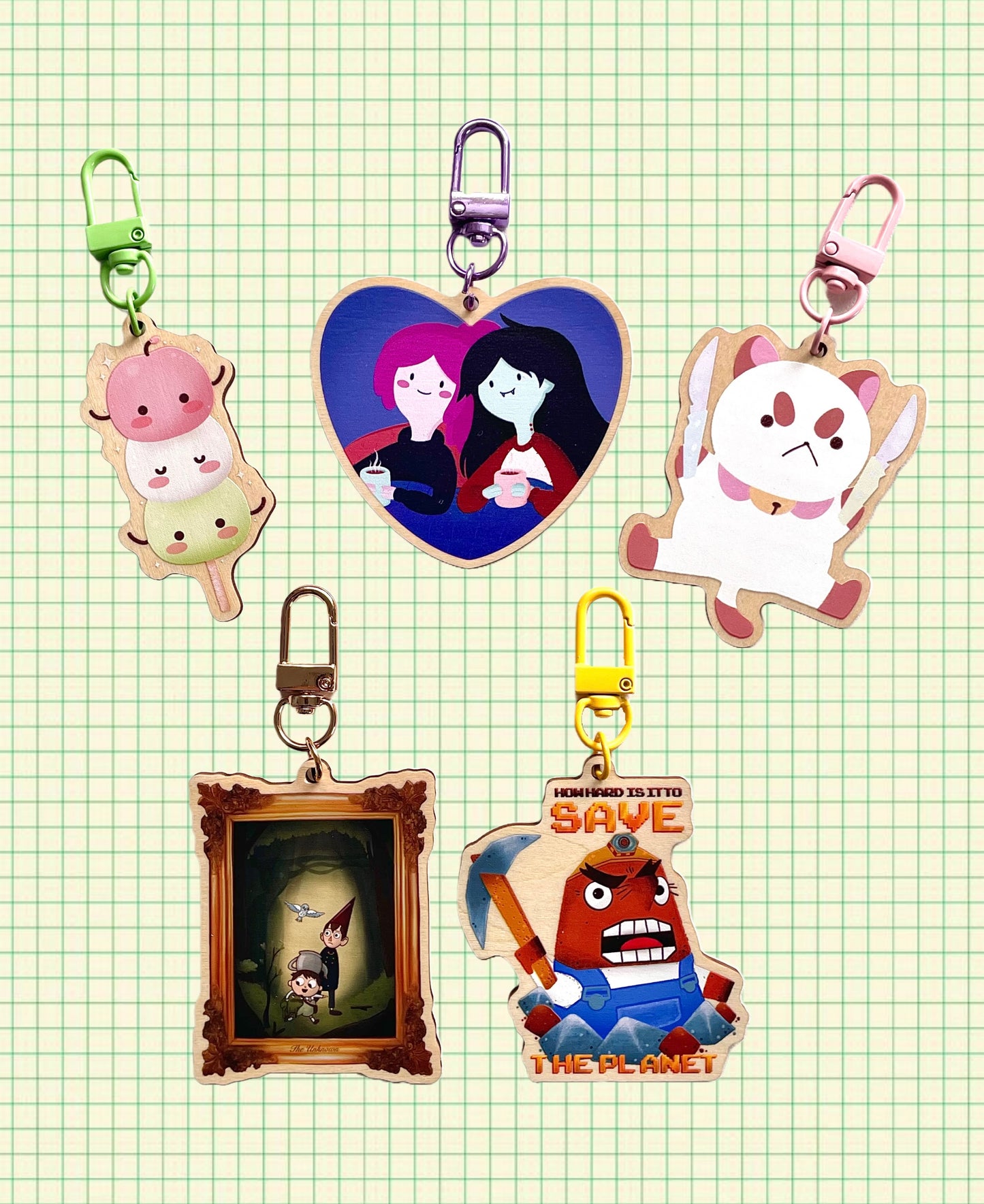 Junimo Dango Keychain