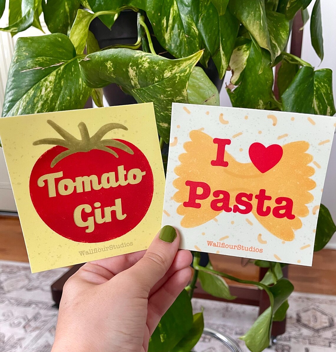 Tomato Girl Bumper Sticker