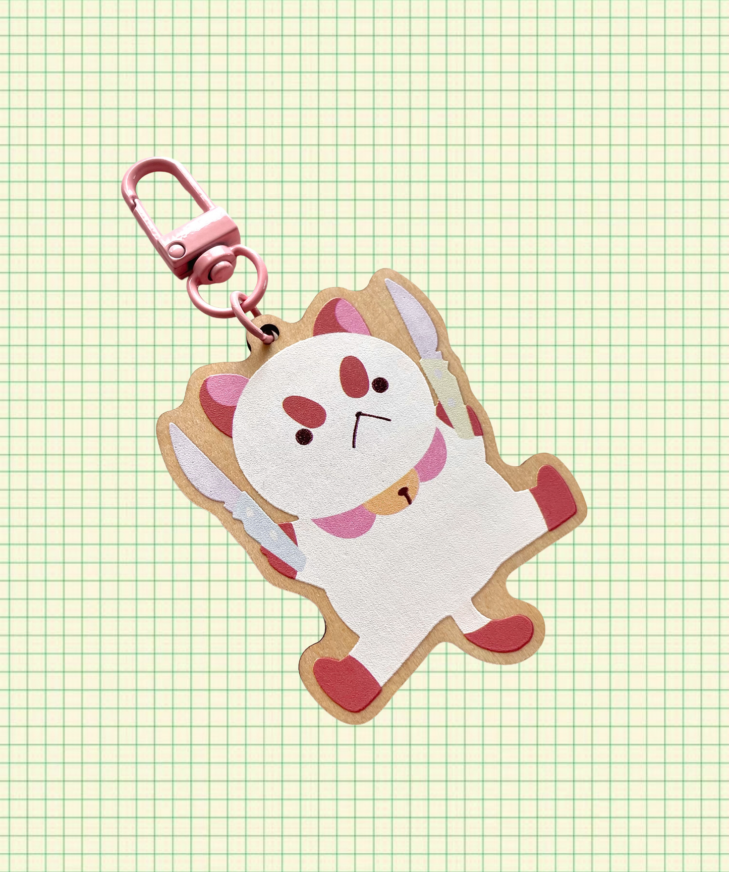 Puppycat Keychain