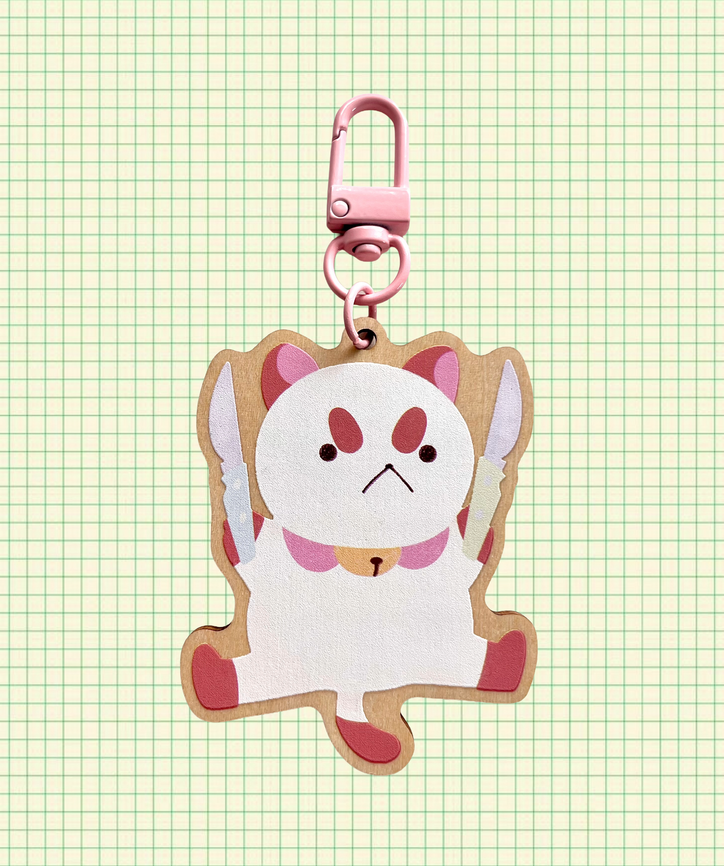 Puppycat Keychain