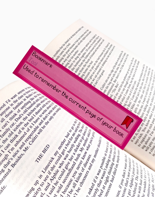 Stardew Valley Bookmark (Pink)